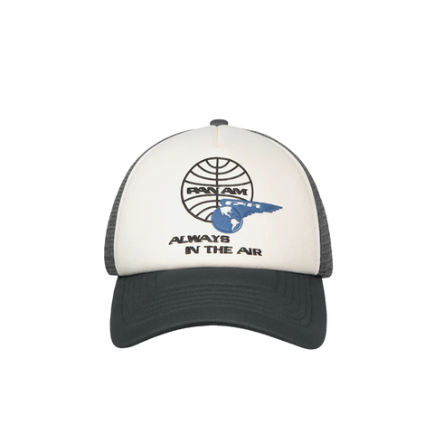 C2H4 X Pan Am Logo Truck Snapback Hat - 'Dark Grey/Cream'