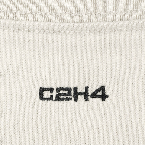 C2H4 Deformation Logo Tee - 'Khaki'