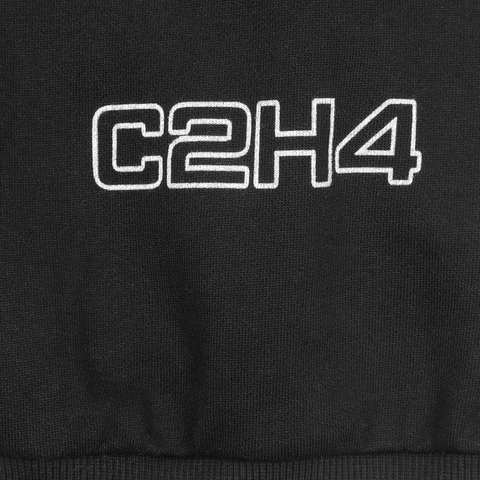 C2H4 Logically Emotional Hoodie - 'Black'