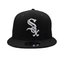 New Era Chain Stitch 19676 Chicago White Sox Snapback Hat - 'Black'