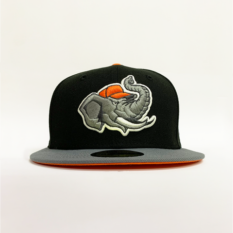 New Era 5950 Modesto Nuts Fitted Hat - 'Black Storm'