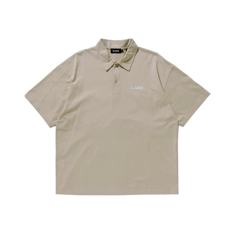 Xlarge Standard Logo Big Polo Shirt 'Beige'