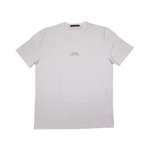 Stampd Stack Logo Perfect Tee - 'White'