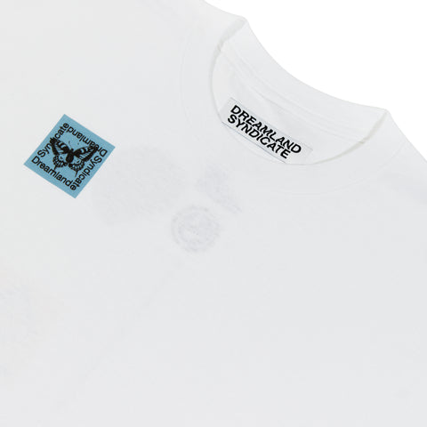 Dreamland Syndicate Stickers Tee - 'White'