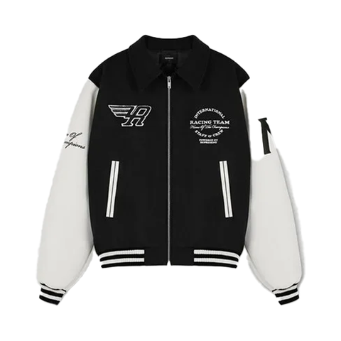 Represent Racing Team Varsity Jacket - 'Black'