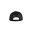 C2H4 Crease Leather Strapback Hat - 'Black'
