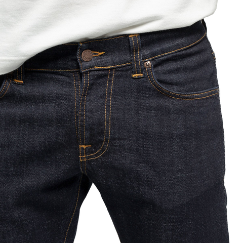 Nudie Jeans Co Tight Terry Denim - 'Rinse Twill'