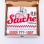 Stache Pizzeria Order Slip Tee - 'White'