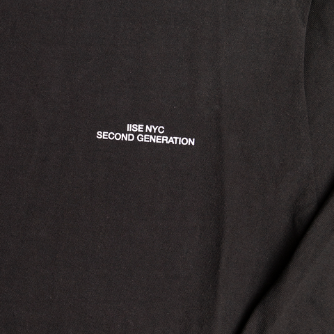 IISE Second Generation L/S Tee - 'Black'