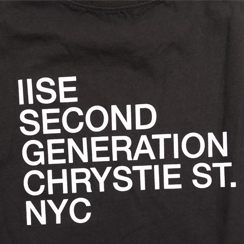 IISE Second Generation L/S Tee - 'Black'