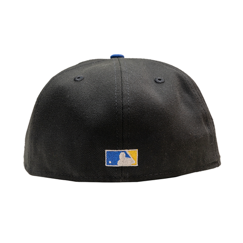 New Era 5950 Seattle Mariners Fitted Hat - 'Black/Royal Blue'