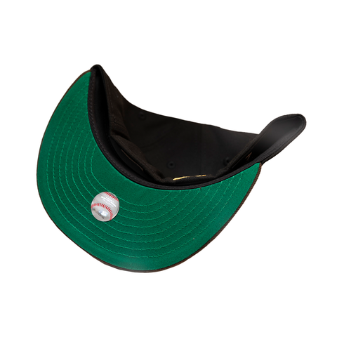 New Era 5950 Los Angeles Dodgers Fitted Hat - 'Black/Walnut'