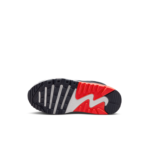PS Nike Air Max 90 - 'Light Smoke Grey/Bright Crimson'