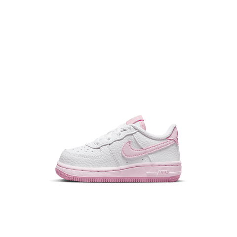 TD Nike Force 1 - 'White/Pink Foam'