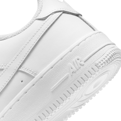 GS Nike Air Force 1 LE - 'White/White'