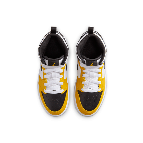 PS Air Jordan 1 Mid - 'Yellow Ochre/Black'