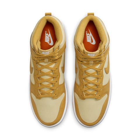 Nike Dunk Hi Retro Premium - 'Team Gold/Wheat Gold'