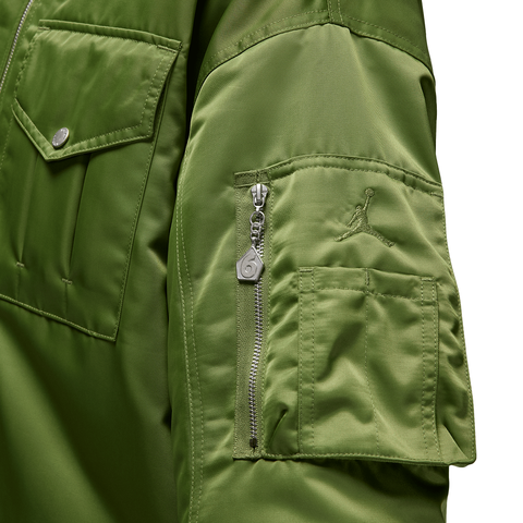 WMNS Air Jordan Coat Light - 'Olive/Brown Kelp'