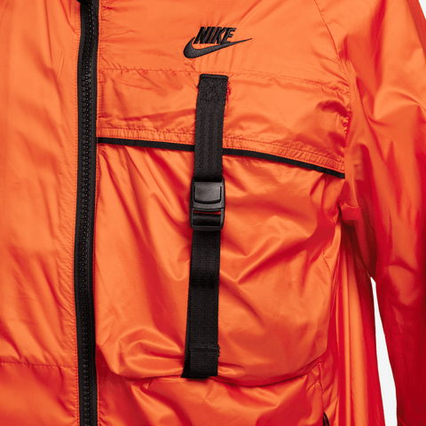 Nike Tech Woven Packable Lined Jacket - 'Campfire Orange/Black'