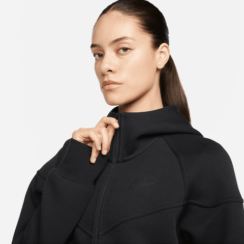 WMNS Nike Tech Fleece Windrunner - 'Black/Black'
