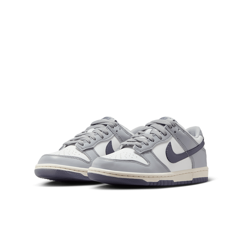 GS Nike Dunk Low - 'Summit White/Light Carbon'