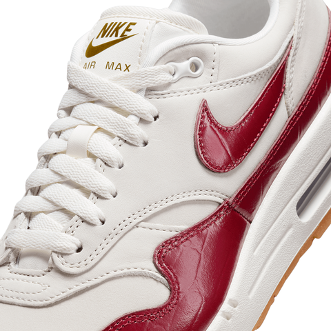 WMNS Nike Air Max 1 LX - 'Sail/Team Red'