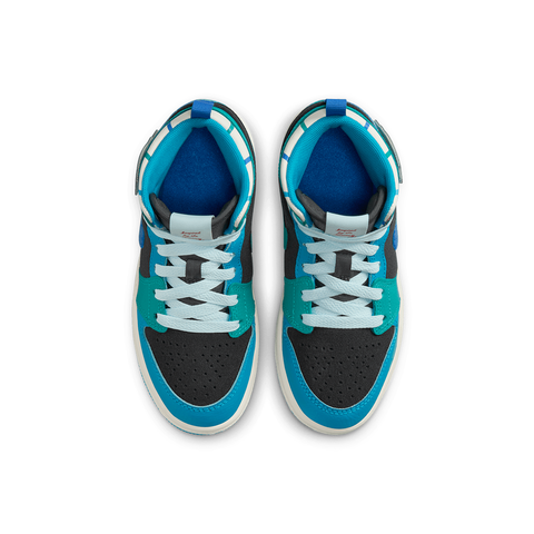 PS Air Jordan 1 Mid Sneaker School - 'Glacier Blue'