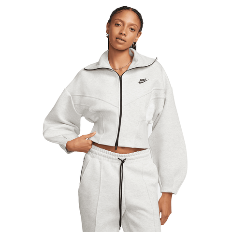 WMNS Nike Tech Fleece Jacket - 'Light Grey/Heather'