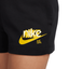 WMNS Nike Club Fleece Short - 'Black/University Gold'