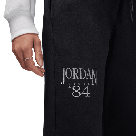 WMNS Air Jordan Brooklyn Fleece Jogger - 'Black/Sail'