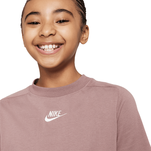 Kids Nike Tee - 'Smokey Mauve/Platinum Violet'