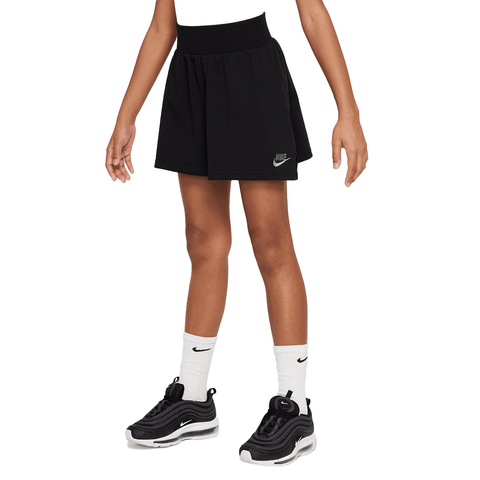 Kids Nike Short - 'Black/Flat Pewter'