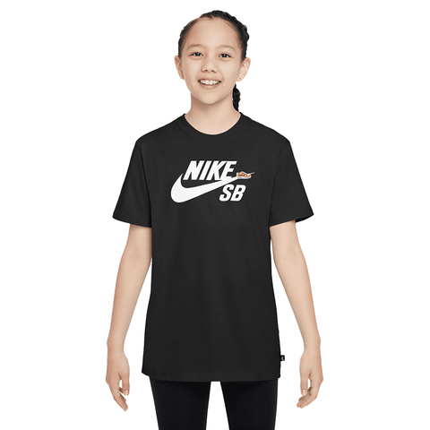 Kids Nike Tee - 'Black'