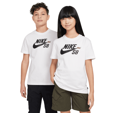 Kids Nike Tee - 'White'