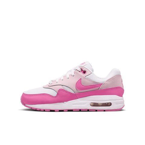 GS Nike Air Max 1 - 'White/Playful Pink'