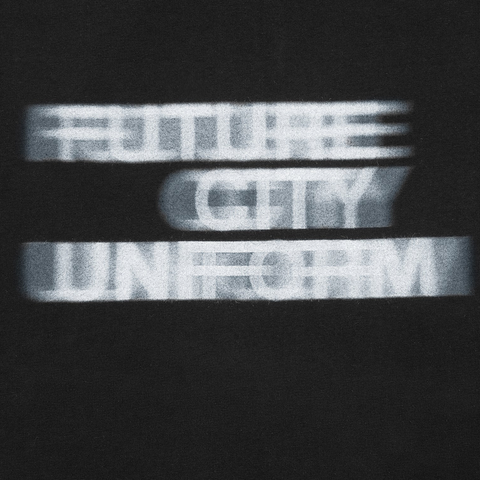 C2H4 Future City Uniform Tee - 'Black'