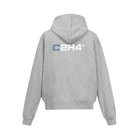 C2H4 Staff Uniform Logo Hoodie - 'Grey'