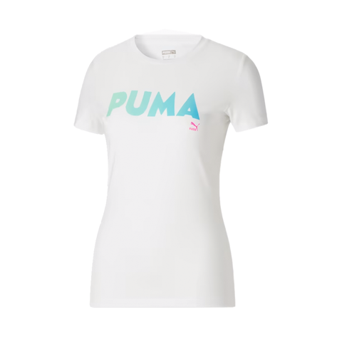 WMNS Puma Classic Brighter Days Slim Tee - 'White'