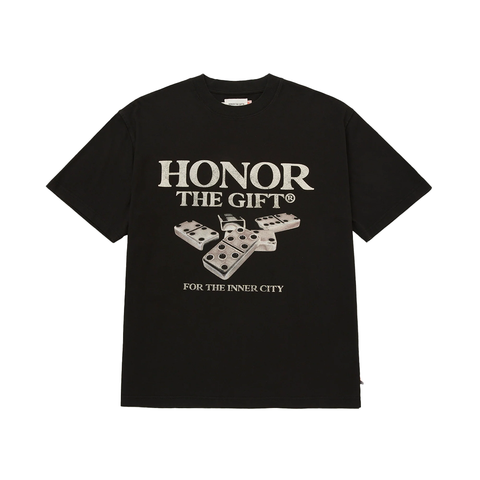 Honor Dominos Tee - 'Black'