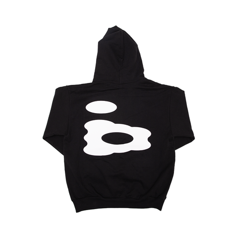 b.Eautiful Wide Logo Hoodie - 'Black/White'