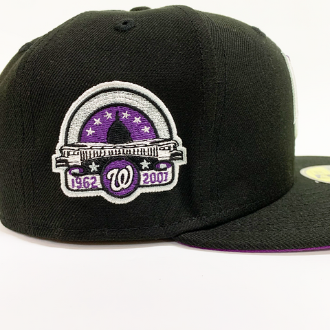 New Era 5950 Washington Nationals Fitted Hat - 'Black'