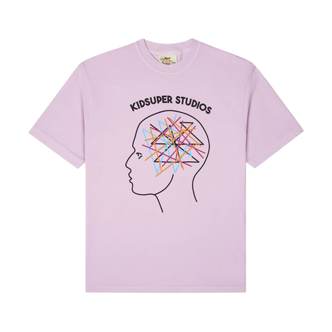 Kidsuper Thoughts In My Head Tee - 'Lilac'