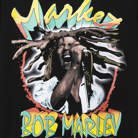 Market Bob Marley One Love Tee - 'Black'