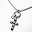 Martine Ali Dimitra Cross Necklace - 'Brass/Silver'