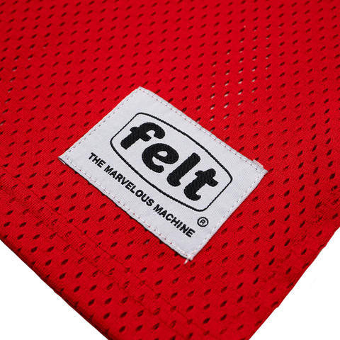 Felt Overtown Mesh Football Jersey - 'Team Red'