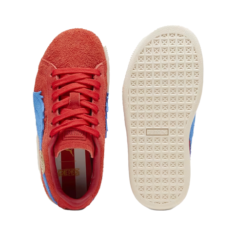 PS Puma Suede x ONE PIECE - 'For All Time Red/Ultra Blue'