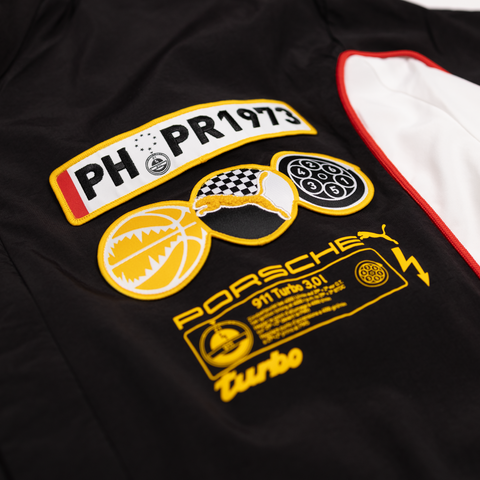 Puma Porsche Jacket - 'Puma Black/Sporty Yellow'