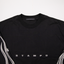 Stampd Chrome Flame L/S Relaxed Tee - 'Black'