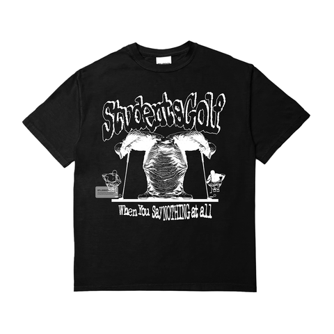 Students Nothing At All Tee - 'Black'