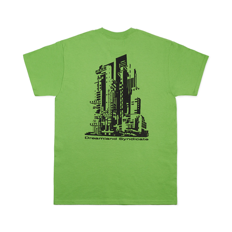 Dreamland Architecture Tee - 'Lime'